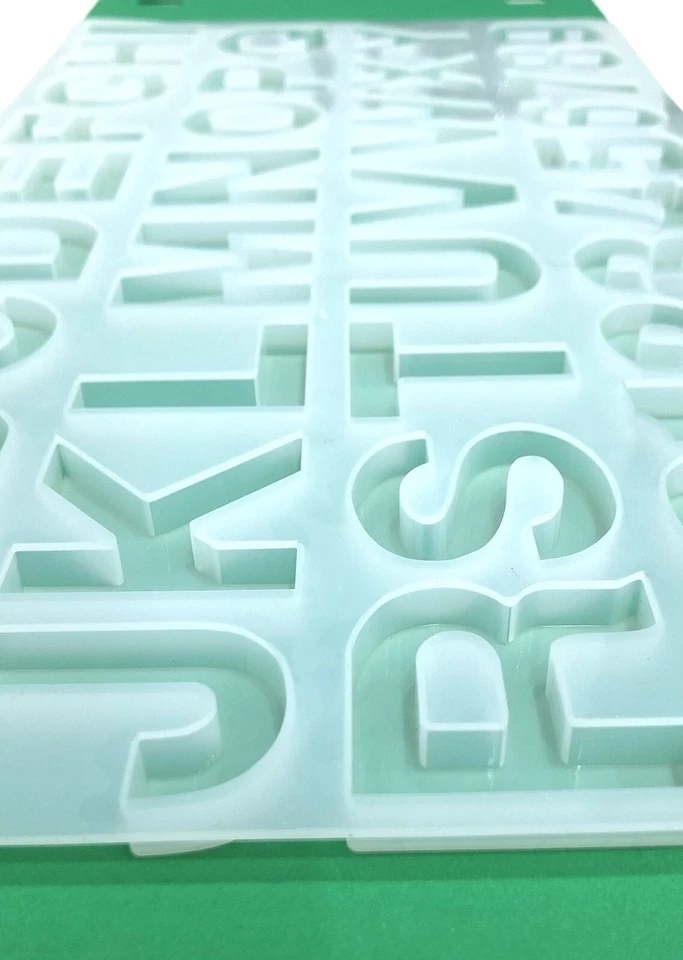 Large Alphabet and Numbers Silicone Chocolate Mould Ice Mould UK Seller - Image 2 of 3