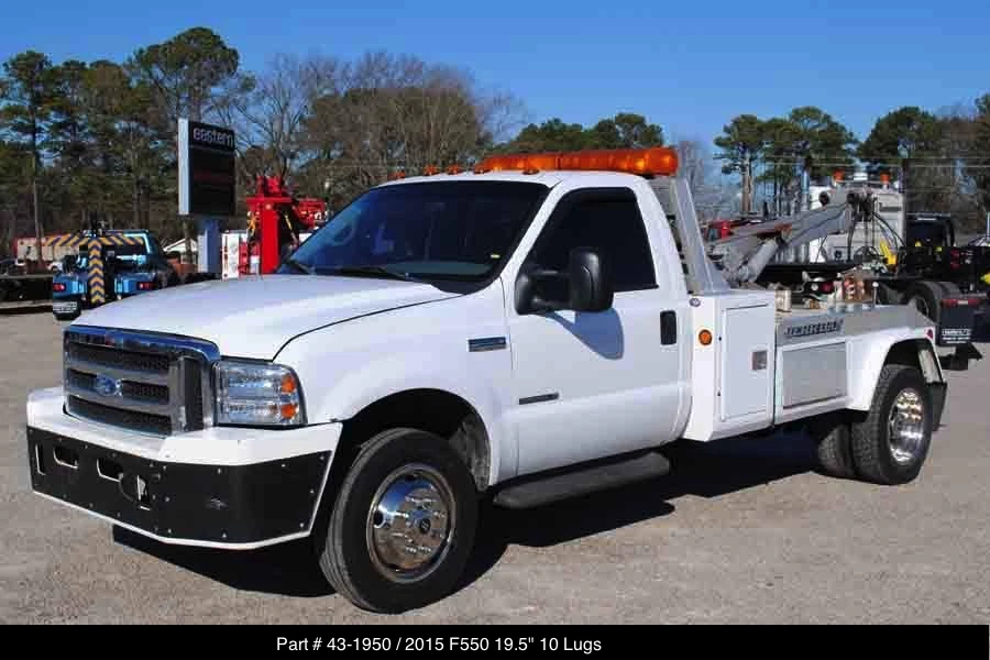 FORD F450 / F550 19.5" 1999 2000 2001 2002 Stainless Dually Wheel Simulators Foto 3 de 3