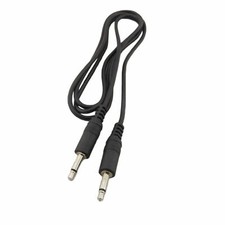 3FT 3.5mm 1/8" Male Mini Plug To Male Monaural Mono Audio Extension Cable Nickel