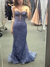 NEW sherri hill dress No56160, lilac, size 00