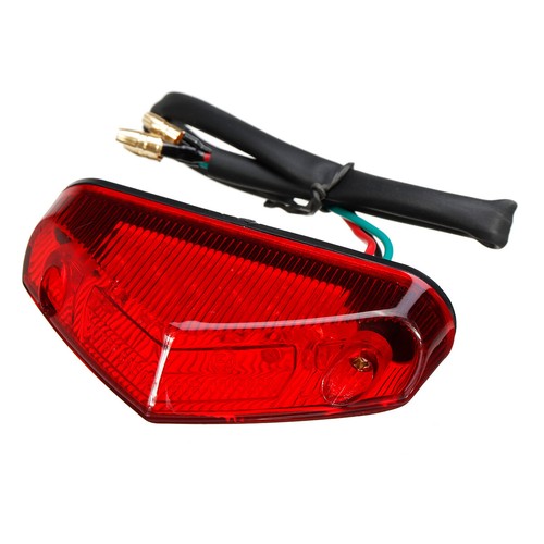 Motorcycle Brake Stop Light Universal 12 LED Running Tail Quad Dirt Bike ATV - Picture 6 of 7