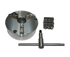 3 JAW LATHE CHUCK AED SLIMLINE 150MM DIAMETER INTERNAL/EXTERNAL JAWS RDGTOOLS