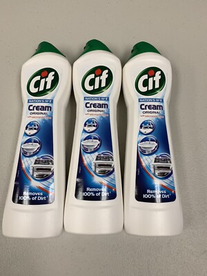 Cif Cream Cleaner Original 500ml (PACK OF 3)