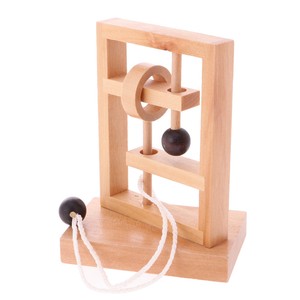 Classical Intelligence Toy Kong Ming Lock Untie The Rope Wooden