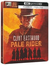 NEW  Pale Rider - Limited Edition Steelbook 4K Ultra HD  Digital 4K UHD 