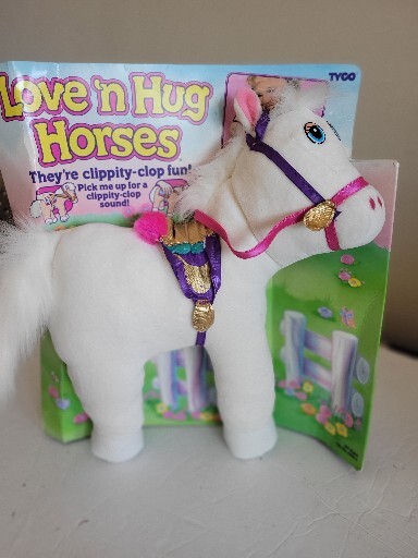 VTG Tyco Love 'N Hug Horses HTF NIB Clippity-Clop Fun 1994 | eBay