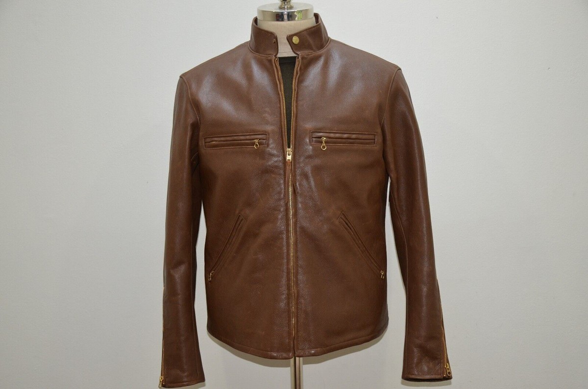 アクセサリー RRL Ralph Lauren MOTO BRASS PIN - BROWN RRL Logo Brass Pin