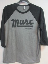 MUSE OFFICIAL MERCH DRONES 2013 BAND CONCERT MUSIC JERSEY SHIRT EXTRA LARGE