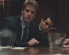 Armie Hammer Social Network Autographed Signed 8x10 Photo COA  #4