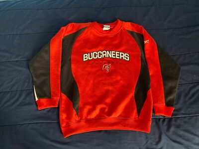 KIDS Tampa Bay Buccaneers Crewneck Sweatshirt Pullover Size M
