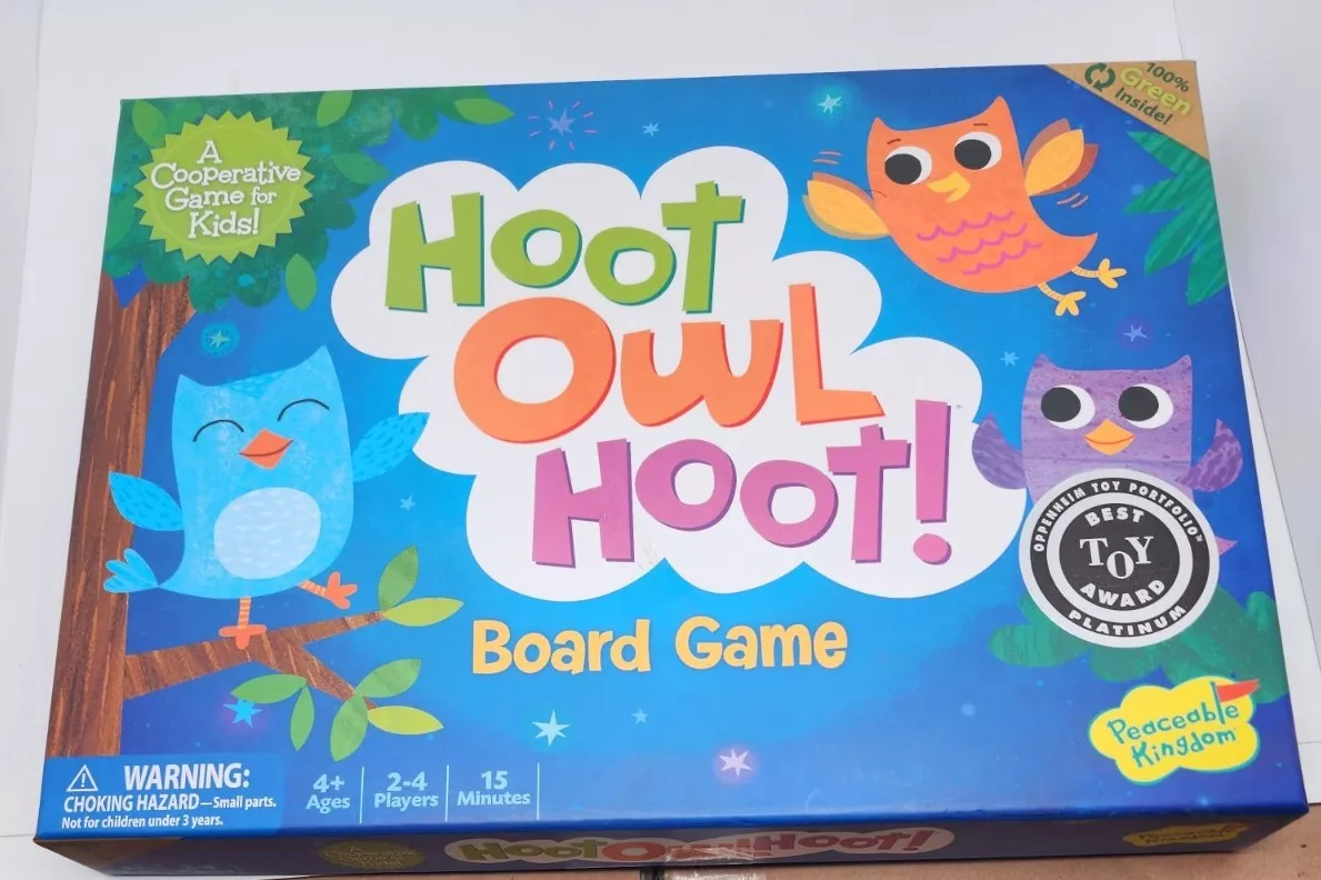 Toys & Games Peaceable Kingdom Hoot Owl Hoot! Award Winning