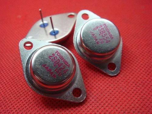 1X 2SB554 + 1X 2SD424 PNP + NPN TRANSISTORS 15A 150W TOSHIBA 1 PAIRS | eBay
