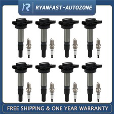 Ignition Coils & Iridium Spark Plugs fit for Land Rover Range Rover Sport 06-09