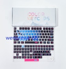 League of Legends Arcane Jinx 137 Keys PBT Keycaps w/Box for Cherry MX Keyboard