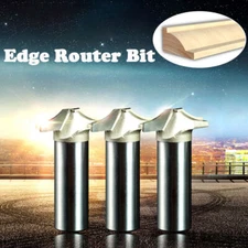 1/2" Shank Slotted Edge Mould Trim Router Bits Wood Door Cabinet Milling Cutter