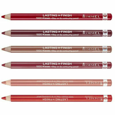 RIMMEL DAUERHAFTES FINISH 1000 KISSES LIP LINER STIFT KONTUR FARBTON AUSWÄHLEN 