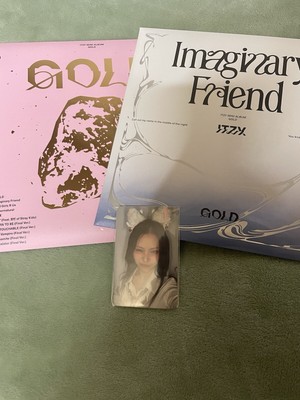 ITZY GOLD WITHMUU RYUJIN POB WITH TWO SPECIAL EDITION ALBUMS OFFICIAL