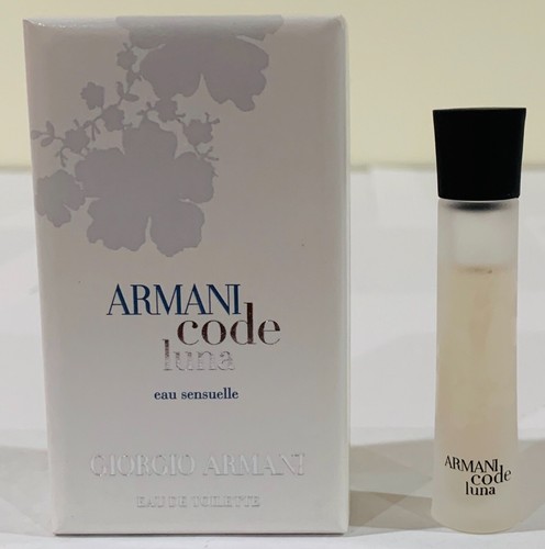 Giorgio Armani Code Luna Eau Sensuelle 0.10 oz / 3ml EDT Splash Mini | eBay