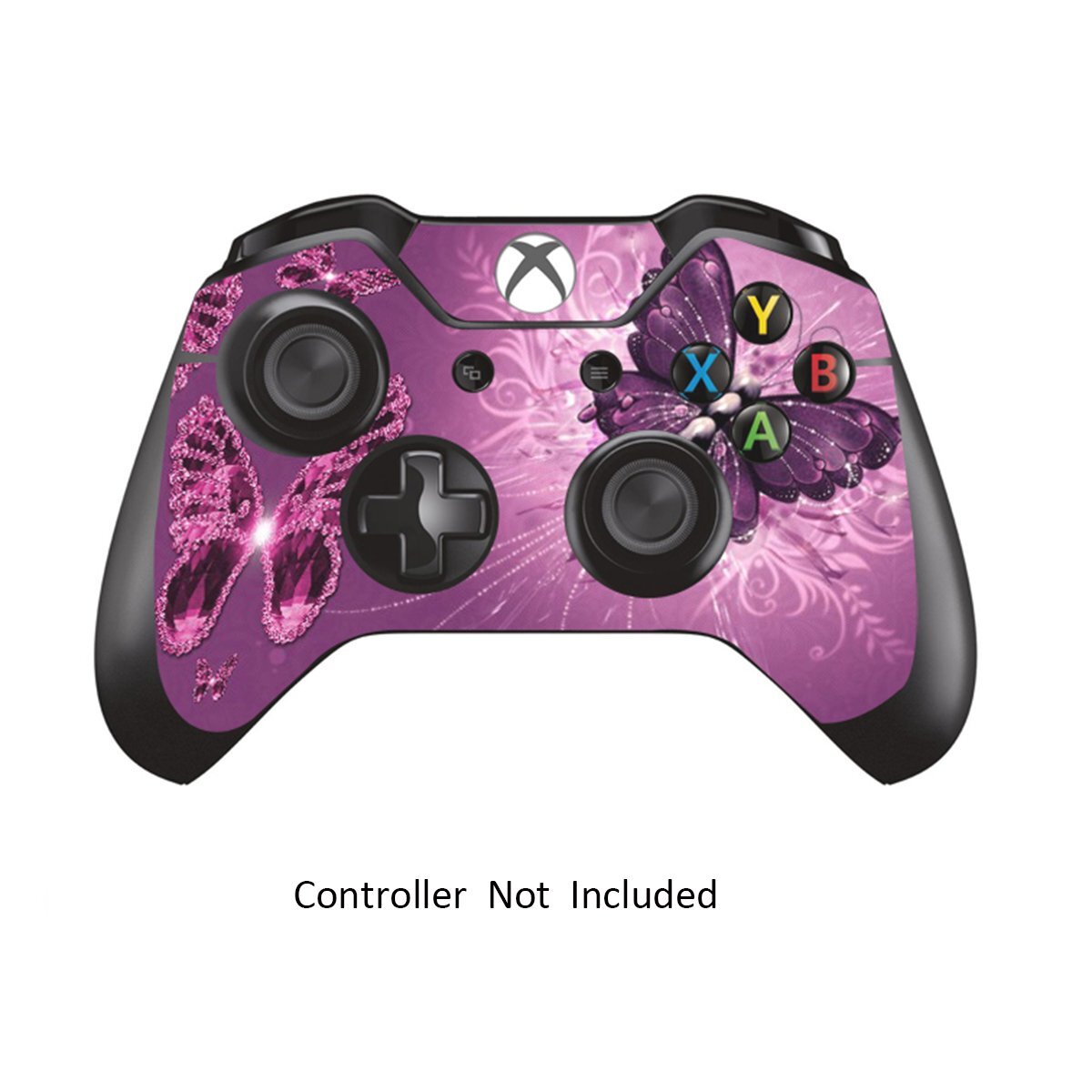 Lavender Butterfies Sticker Decal Skin Cover for Xbox One Controller Gamepad