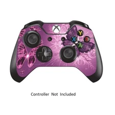 Lavender Butterfies Sticker Decal Skin Cover for Xbox One Controller Gamepad