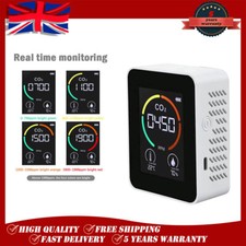 CO2 Meter Temperature Humidity Detector Air Quality Dioxide Carbon Monitor LCD