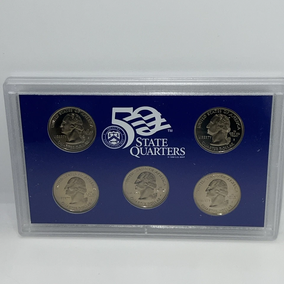 2006-S United States Proof Set State Quarter Mint Set 5 Coins - Image 4 of 4
