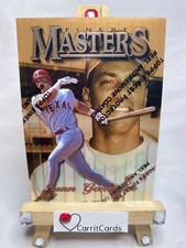 1997 Topps Finest Baseball - JUAN GONZALEZ - Finest Masters w/ Protective Peel