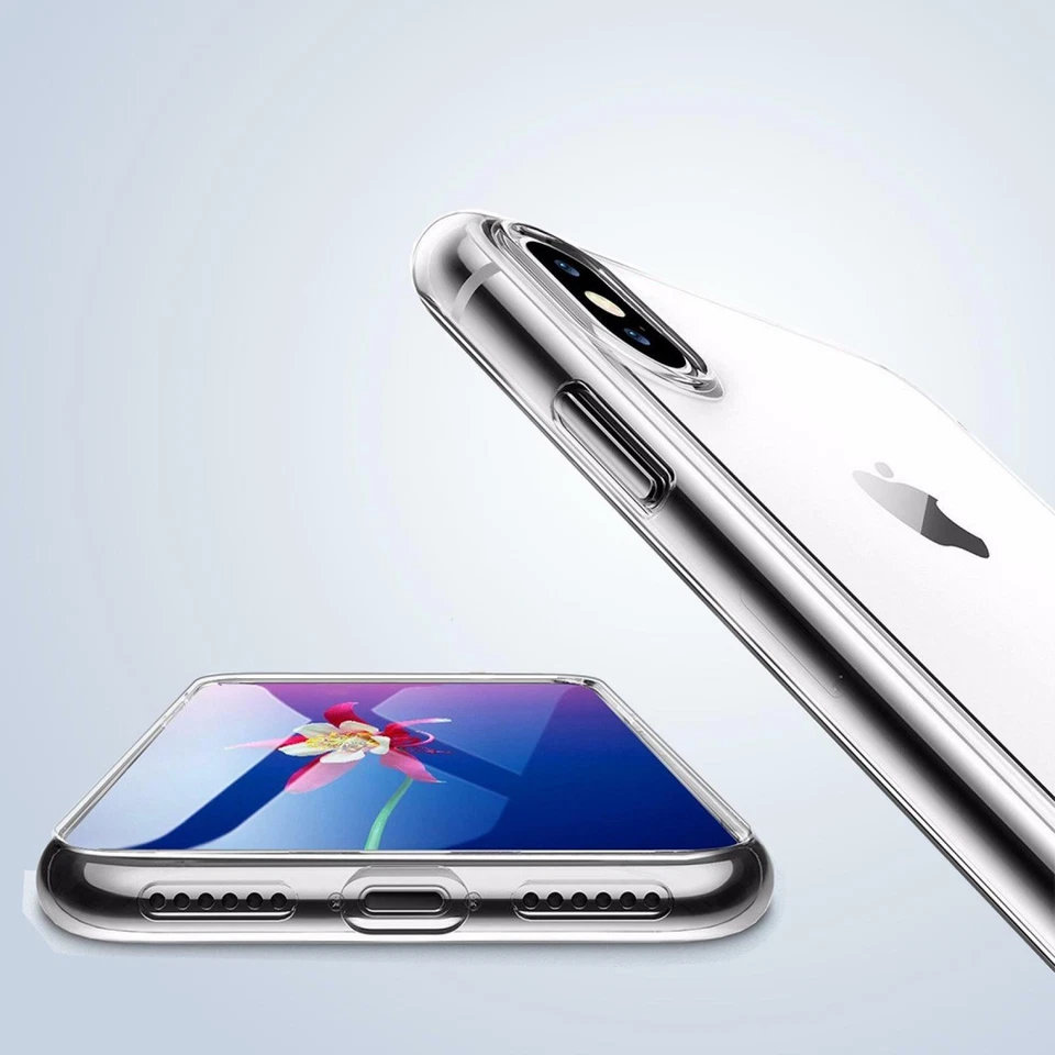 TPU Handy Hülle für Samsung Galaxy Apple iPhone Silikon Schutzhülle Clear Case - Bild 3 von 4