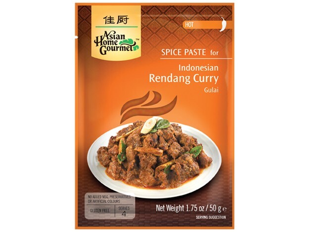 Asian Home Gourmet - Indonesian Rendang Curry - Gulai - Currygericht - Würzpaste