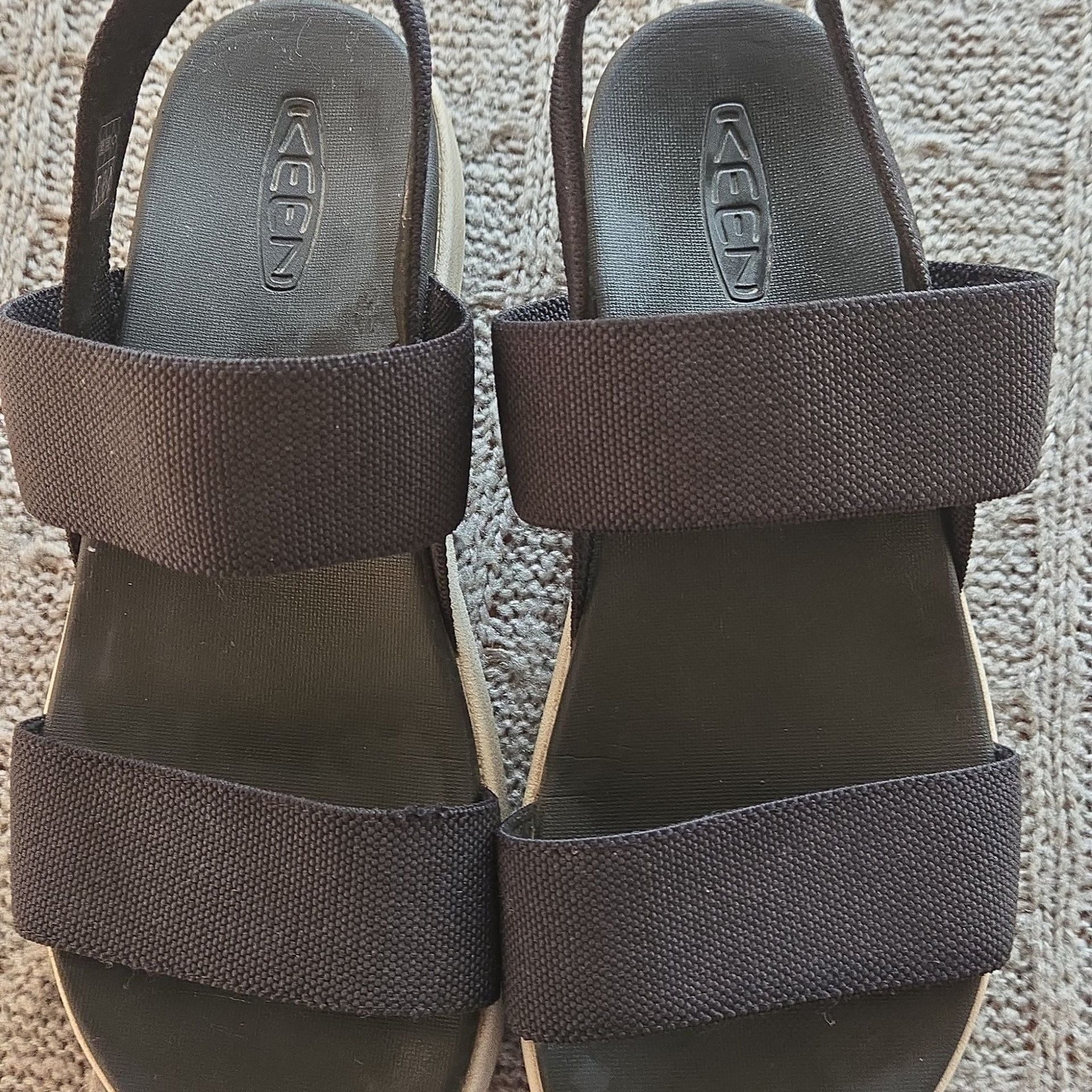 Nice KEEN Sandali donna con cinturino posteriore Elle Taglia 9 Nero