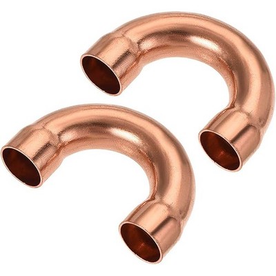 Winkelstück Löt Fitting Kupfer Rohrfitting 180°Grad Biegeschweißen Φ6mm bis 76mm