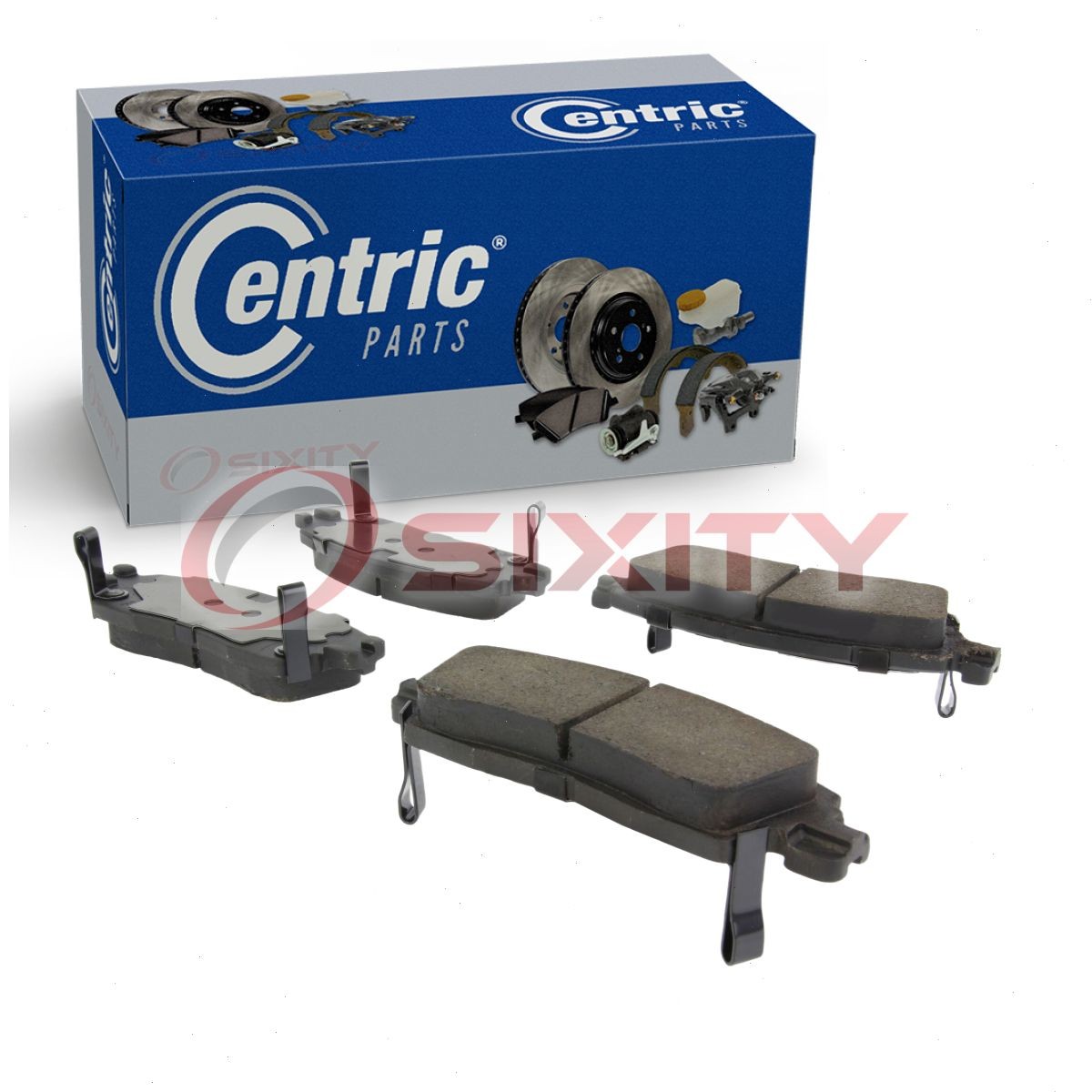 Centric 301.08830 Disc Brake Pad Set for QC883 Braking Stopping Wheel Tire uh