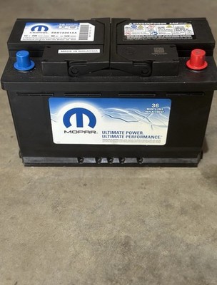 Genuine Battery Mopar AGM Storage BBH7A001AA For 11-24 Jeep Grand Cherokee Dodge