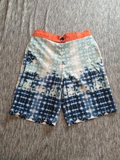 Youth Boys Wonder Nation Palm Tree Swim Trunks Size 10/12