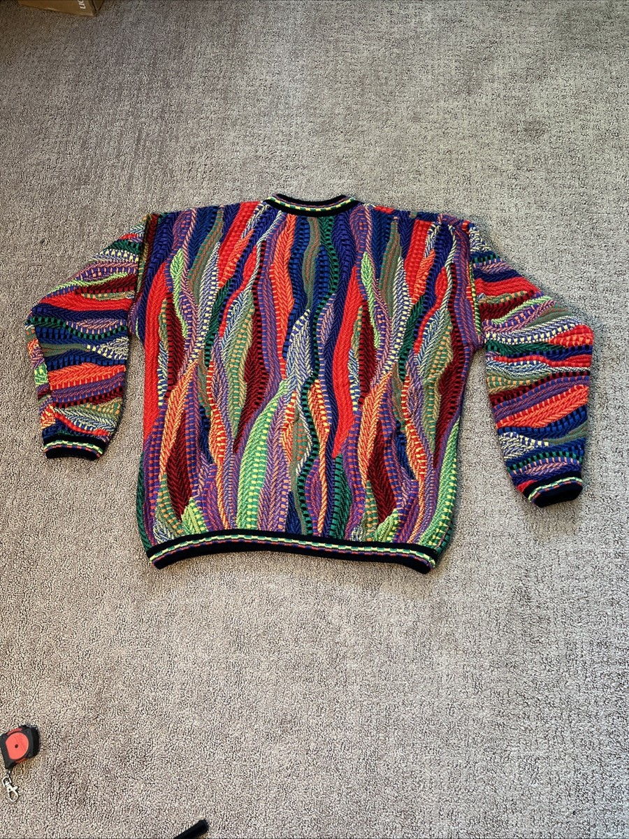 VTG 90s Domenic Sacco of Italy Coogi STYLE Biggie Smalls 3D