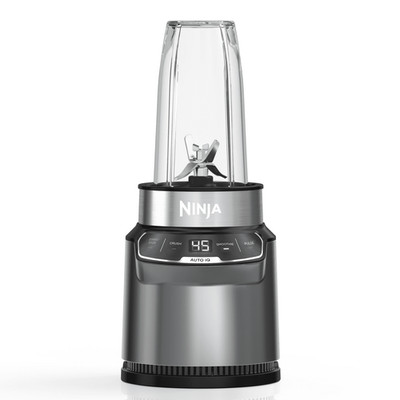 Ninja Nutri Pro Compact Personal Blender, 18Oz and 24-Oz To-Go Cups & Spout Lids