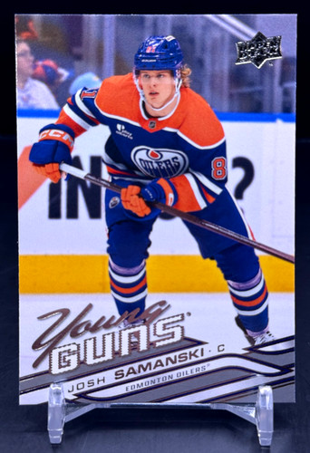 2026-27 Upper Deck Young Guns Josh Samanski #234 rookie card