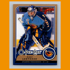 Kari Lehtonen #296 2008-09 O-Pee-Chee Atlanta Thrashers Hockey Card NHL
