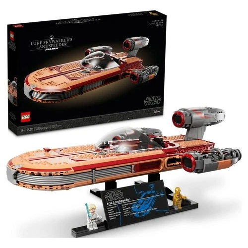 LEGO Star Wars Luke Skywalker's Landspeeder 75341, Ultimate Collector Series Sta