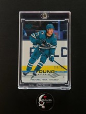 2025-25 Michael Misa Deluxe /250 Young Guns Rookie #487 San Jose Sharks UD