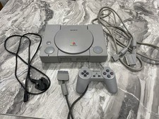 PlayStation 1 Sony Console - 1 Controller With Leads. Tested and Working.