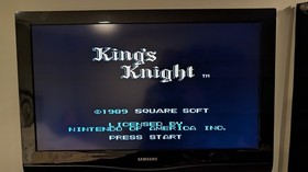 Nintendo NES Games (Karate Kid, King's Knight, QBert)