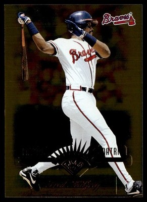 1997 Leaf Fractal Matrix Fred McGriff #97 G