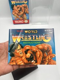 Juego Nintendo NES Tecmo World Wrestling CIB Completo En Caja 