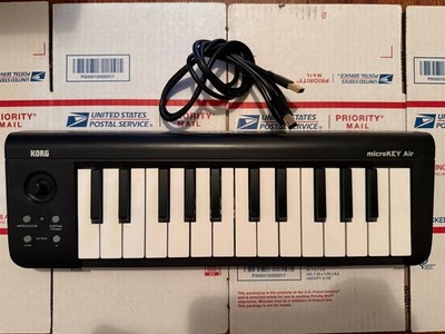 KORG microKEY Air 25 Bluetooth MIDI Keyboard | Tested | Excellent Condition