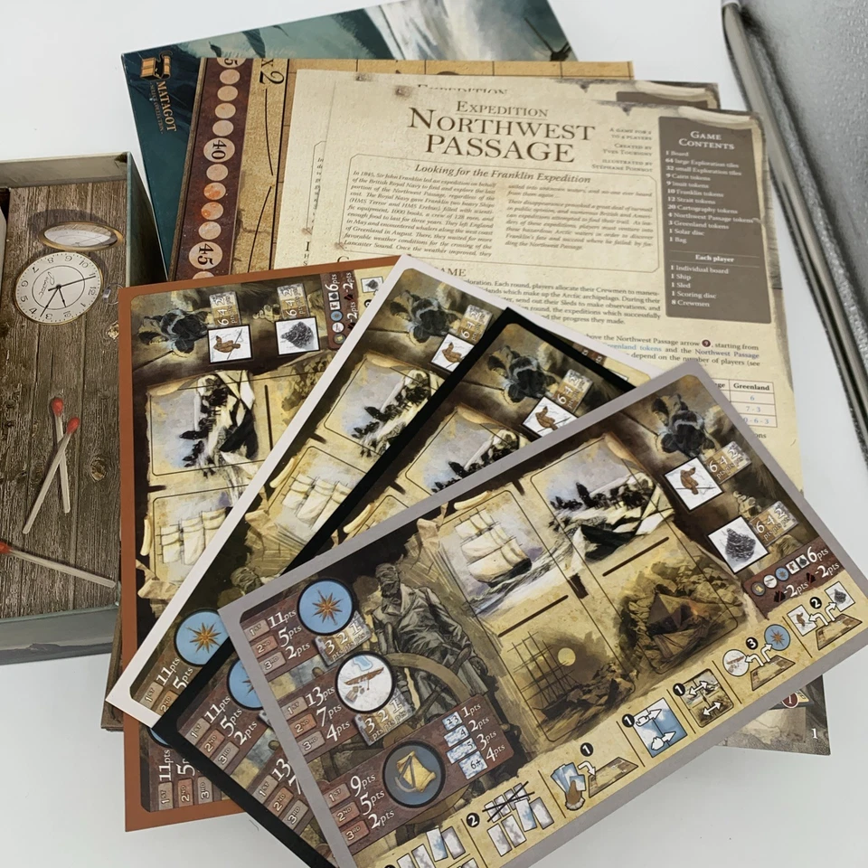 Expedition: Northwest Passage - Board Game - Complete - Image 2 of 4