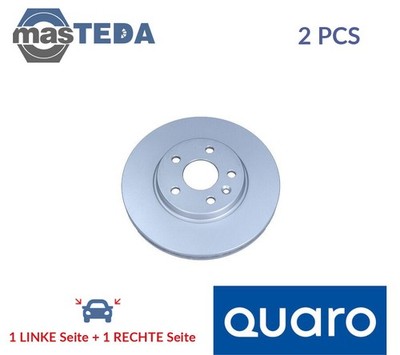 QD9649 BREMSSCHEIBEN SATZ VORNE QUARO 2PCS NEU OE QUALITÄT