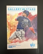 2022 Panini Diamond Kings Juan Soto /99 Holo Blue Gallery Of Stars #GS-15