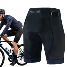 Professional Cycling Shorts for Men Riding Pants with 3 Pockets Cycling Tights