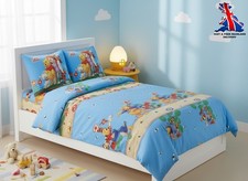DISNEY WINNIE THE POOH KIDS SINGLE BEDDING SET PILLOW DUVET COVER 140x200 cm